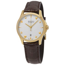 G-Timeless Automatic Silver Dial Unisex Watch YA126470