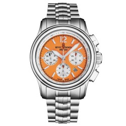 Air Speed Chronograph Automatic Orange Dial Men's Watch 16041.6439