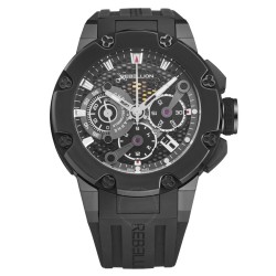 Predator Chronograph Automatic Black Dial Men's Watch RB.PR.CH.TB.BK-1