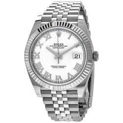 Datejust 41 White Dial Automatic Men's Jubilee Watch 126334WRJ