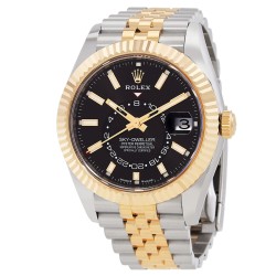 Sky-Dweller GMT Automatic Chronometer Black Dial Men's Watch