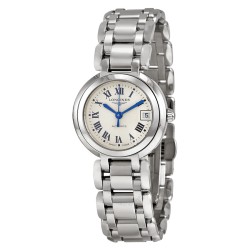 PrimaLuna Silver Dial Stainless Steel Ladies Watch L81114716