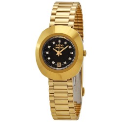 The Original Quartz Black Dial Ladies Watch R12306313