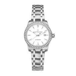 Manero Automatic Diamond Silver Dial Ladies Watch 00.10911.08.23.31