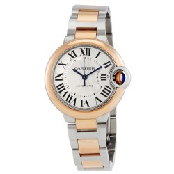 Ballon Bleu Automatic Silver Dial Ladies Watch w2bb0032