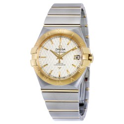 Pre-owned Omega Constellation Silver Dial Men's Watch 123.20.35.20.02.006