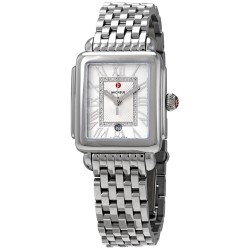 Deco Quartz White Dial Ladies Watch MWW06G000012