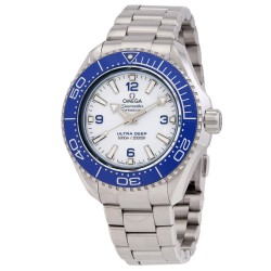 Seamaster Planet Ocean Automatic Chronometer White Dial Men's Watch 215.30.46.21.04.001