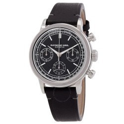 Millesime Chronograph Automatic Black Dial Men's Watch 7765-STC-20001