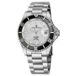 Pre-owned Revue Thommen Diver Silver Dial Men's Watch 17571.2127