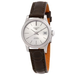 Record Automatic Silver Dial Ladies Watch L2.320.4.72.2