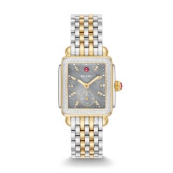 Deco Chronograph Quartz Diamond Grey Dial Ladies Watch MWW06V000132
