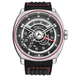Twenty One Automatic Black Dial Men's Watch RB.21.GMT.ST.T02