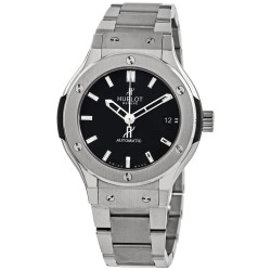 Pre-owned Hublot Classic Fusion Black Dial Men's Watch 565.NX.1170.NX