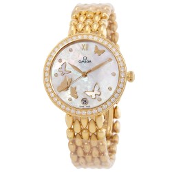 De Ville Automatic Chronometer Diamond Ladies Watch 424.55.33.20.55.008