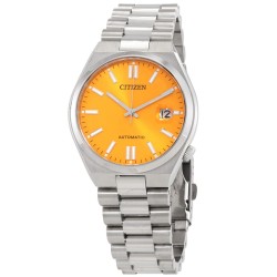Tsuyosa Automatic Yellow Dial Men's Watch NJ0150-81Z