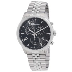 Duo Chronograph Quartz Black Dial Men's Watch SFEZ01024