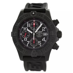 Pre-owned Breitling Avenger Skyland Chronograph Automatic Digital Chronometer Black Dial Men's Watch M13380