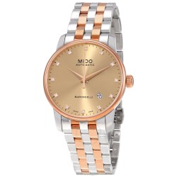 Baroncelli II Gold Dial Automatic Two-tone Men's Watch M8600.9.67.1