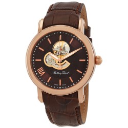 Skeleton Automatic Brown Dial Men's Watch H7053PM