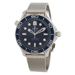 Seamaster 300M James Bond 60th Anniversary Automatic Chronometer Blue Dial Men's Watch 210.30.42.20.03.002