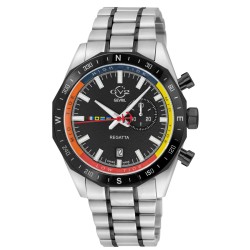Regatta Black Dial Men's Watch 42705B