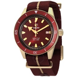 Captain Cook Automatic Red Dial Men's Watch R32504407