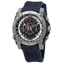 Precisionist Chronograph Black Carbon Dial Men's Watch 98B315