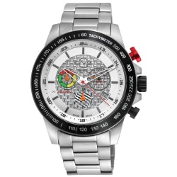 Scuderia White Dial Men's Watch 9920B