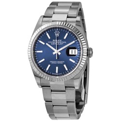 Datejust 36 Blue Dial Automatic Oyster Ladies Watch 126234BLSO