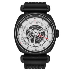 Twenty One Automatic White Dial Men's Watch RB.21.GMT.SB.T07