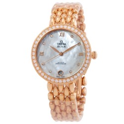 De Ville Automatic Chronometer Diamond Ladies Watch 424.55.33.20.55.007