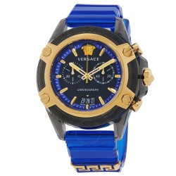 Icon Active Chronograph Quartz Black Dial Men's Watch VEZ700521