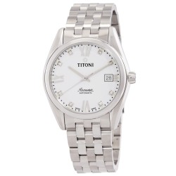 Airmaster Automatic White Dial Men's Watch 83909 S-063