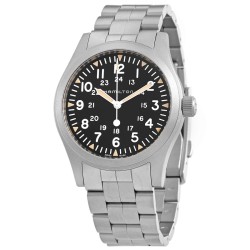 Khaki Field Hand Wind Black Dial Men's Watch H69529133