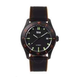 Elijah Automatic Black Dial Men's Watch REIRN6505