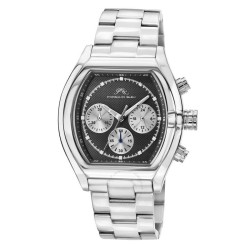 Roman Chronograph Quartz Black Dial Men's Watch 1291CROS