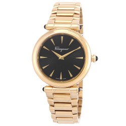 Idillio Quartz Black Dial Ladies Watch SFYP00620