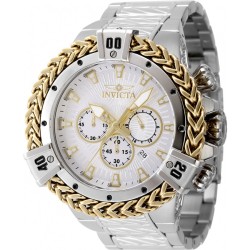 Bolt Chronograph GMT Quartz Silver Dial Men's Watch 48156