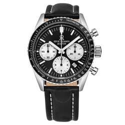 Aviator Chronograph Automatic Black Dial Men's Watch 17000.6534