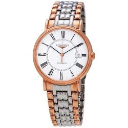 Flagship Automatic White Dial Two-tone Men's Watch L49211117