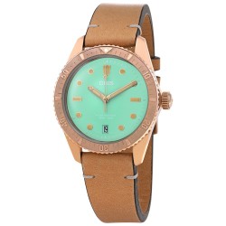 Divers Sixty-Five Automatic Green Dial Unisex Watch 01 733 7771 3157-07 5 19 04BR