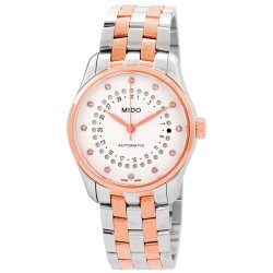 Belluna II Automatic Silver Dial Two-Tone Ladies Watch M0242072203600