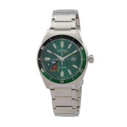 Green Dial Men's Tee Time Mickey Watch AW1595-78W