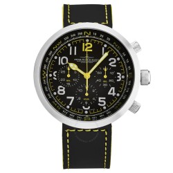 Ronda Auto Chronograph Automatic Black Dial Men's Watch B560-A19