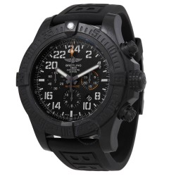 Pre-owned Breitling Avenger Hurricane Chronograph Black Dial Men's Watch XB1210E41B1S2