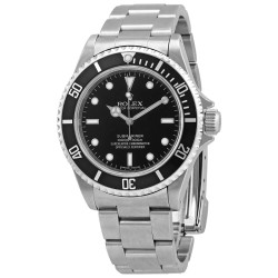 Pre-owned Pre-owned Pre-owned Rolex Submariner Black Dial Steel Oyster Bracelet Men's Watch 14060M