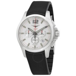 Conquest V.H.P. Chronograph Quartz Silver Dial Men's Watch L37274769