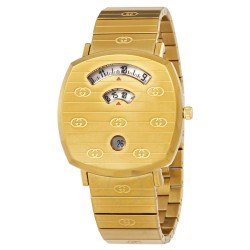 Grip Quartz Gold Dial Unisex Watch YA157409