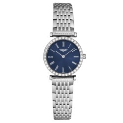 La Grande Classique Quartz Diamond Blue Dial Ladies Watch L4.341.0.94.6